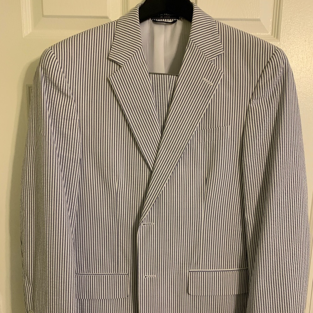 Seersucker suit